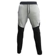 thumbnail image 5 of Zylarhe Men's Hooded Textured Casual Sport With Pocket Zip Sweatshirt Set Tau Stealth Suit, 5 of 7