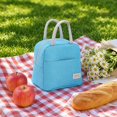 thumbnail image 6 of Lunch Tote Insulated Cooler Bag | Leak Resistant Thermal Work Lunch Bag for Office Outdoor Picnic | Gift for Mom Sky Blue, 6 of 6