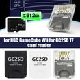 thumbnail image 3 of for NGC Game Cube Wii for GC2SD TF card reader memory card adapter W1O8 P5R, 3 of 8