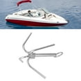 thumbnail image 2 of Ancla Universal Marine Grapnel 4 Garras Ancla de Acero Inoxidable 316 Ant/I-Rust Grappling Hook Marine Boat Yacht Hardware para Embarcaciones Peque?as Y Botes EOTVIA NO, 2 of 6