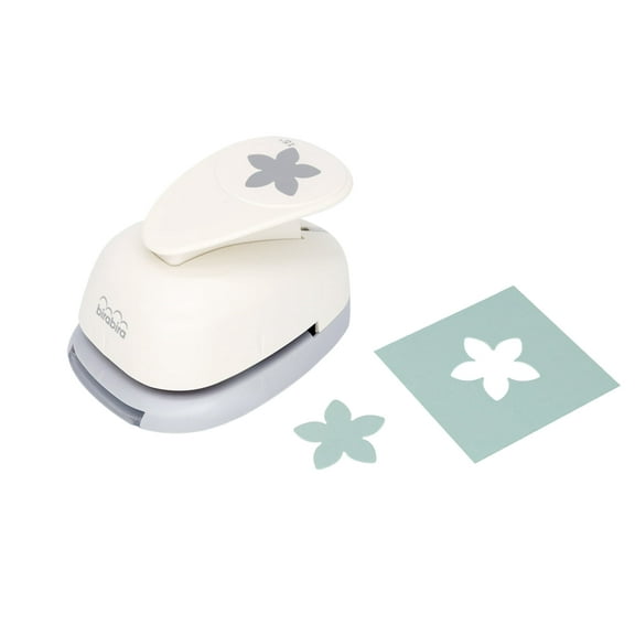 Bira Craft 1.5 inch Petal Lever Action Craft Punch for Paper Crafting Scrapbooking