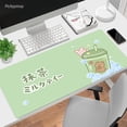 thumbnail image 1 of Alfombrilla de ratón verde Kawaii para Gaming, alfombrilla grande para ratón, alfombra de mesa Xxl, 900x400, para Pc qiuyongming unisex, 1 of 2