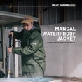 thumbnail image 2 of Chaqueta impermeable Helly-Hansen Mandal para hombre Army Green 3XL, 2 of 6