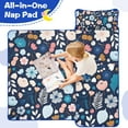 thumbnail image 4 of Pioneer Flower Floral Print Pattern Toddler Nap Mats for Kids Preschool,Sleeping Mat Bag or Kids,Toddler Sleeping Bag,Toddler Nap Mat or Daycare, 4 of 6