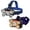 Yellow, variant on Rechargeable Headlamp for Outdoor Activities Remote Control LED Light for Camping Fishing and Night Riding