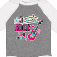 thumbnail image 4 of Inktastic I Rock with Guitar Microphone and Music Notes Boys or Girls Long Sleeve Baby Bodysuit, 4 of 5