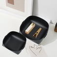thumbnail image 5 of Leather Jewelry Tray Watch Coin Change Key Phone Catchall Valet Tray for Storage Nightstand Organizer, 5 of 5