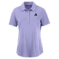 thumbnail image 2 of Women's Cutter & Buck Lavender Arizona Diamondbacks Coastline Epic Comfort Eco Recycled Polo, 2 of 3