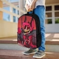 thumbnail image 6 of Hazbin Hotel Backpacks Bookbag Casual Daypack Backpacks for Travel Camping Hiking, 6 of 8