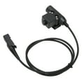 thumbnail image 4 of Adaptador de auriculares PTT, adaptador de auriculares PTT Conector Push-to Talk Adaptador de radio Eficiencia óptima Jadeshay A, 4 of 8