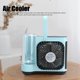 thumbnail image 3 of Ventilador enfriador de aire personal ZHAOCHENG portátil con carga USB y batería 2000 mAh azul, 3 of 5