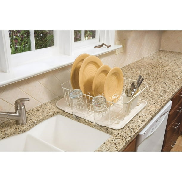 Rubbermaid dish drainer bisque sale