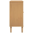 thumbnail image 5 of vidaXL Sideboard SENJA Rattan Look Brown 80x35x80 cm Solid Wood Pine, 5 of 5