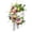 B, variant on CoreLiving Easter Wreath Spring Floral Egg Bunny Wreath for Front Door Outdoor Easter Decorations Hanging Wall Decor Artificial Flower Vine Door Hanger