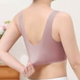 thumbnail image 5 of Levmjia Womens Wireless Bras Front Closure Comfortable Plus Size Thin Bra For Middle Aged Solid Color Breathable Soft Support Everyday Wear Lightweight, 5 of 8