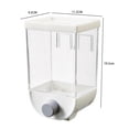 thumbnail image 1 of Contenedor De Almacenamiento De Alimentos Enteros Para Colgar En La Pared Frascos Sellados Frijoles De Arroz, Grano De Cocina, Dispensador De Avena, Caja De Almacenamiento De Alimentos Eigraketly HA023174-00, 1 of 7