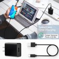 thumbnail image 3 of LSKJGA-USB C Charger Cable for Samsung Galaxy A14 5G, A23, A13, A54, A34, A03S, A04e, A04s, A04, A80, A70, A71, A60, A50, A40, A30, A20e, A20, A8, A8s, A8 Star, A9, A6s Cell Phone Adapter Charging Co, 3 of 3