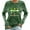 B-Gold, variant on Funny St. Patrick's Day Shirts for Women Funny Shamrock Womens Funny St Patricks Day T Shirts Pullover Funny Long Sleeve Tops Womens Women Summer Clothes,Green