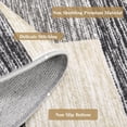 thumbnail image 7 of Memoryfield 4' x 6' Modern Geometric Patchwork Area Rug, Washable Low-Pile Non-Slip Soft Carpet, for Living Room, Bedroom, Gray/Beige, 7 of 7