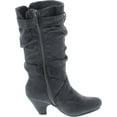thumbnail image 6 of Link Little Girl's Pauline-38 Kitten Heel Boots with Decorative Buckles, 6 of 7
