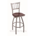 thumbnail image 4 of Holland Bar Stool Co Contessa 36 in. Extra Tall Swivel Bar Stool with Wood Seat, 4 of 7