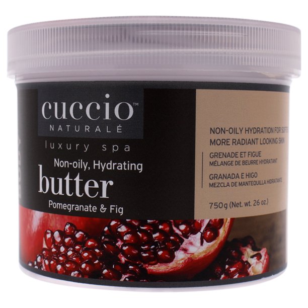 Cuccio Luxury Spa NonOily Hydrating Butter Pomegranate and Fig for