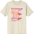 thumbnail image 3 of Sailing Club Port Windward New York Adult Natural Crew Neck Short Sleeve Tee-3XL, 3 of 4