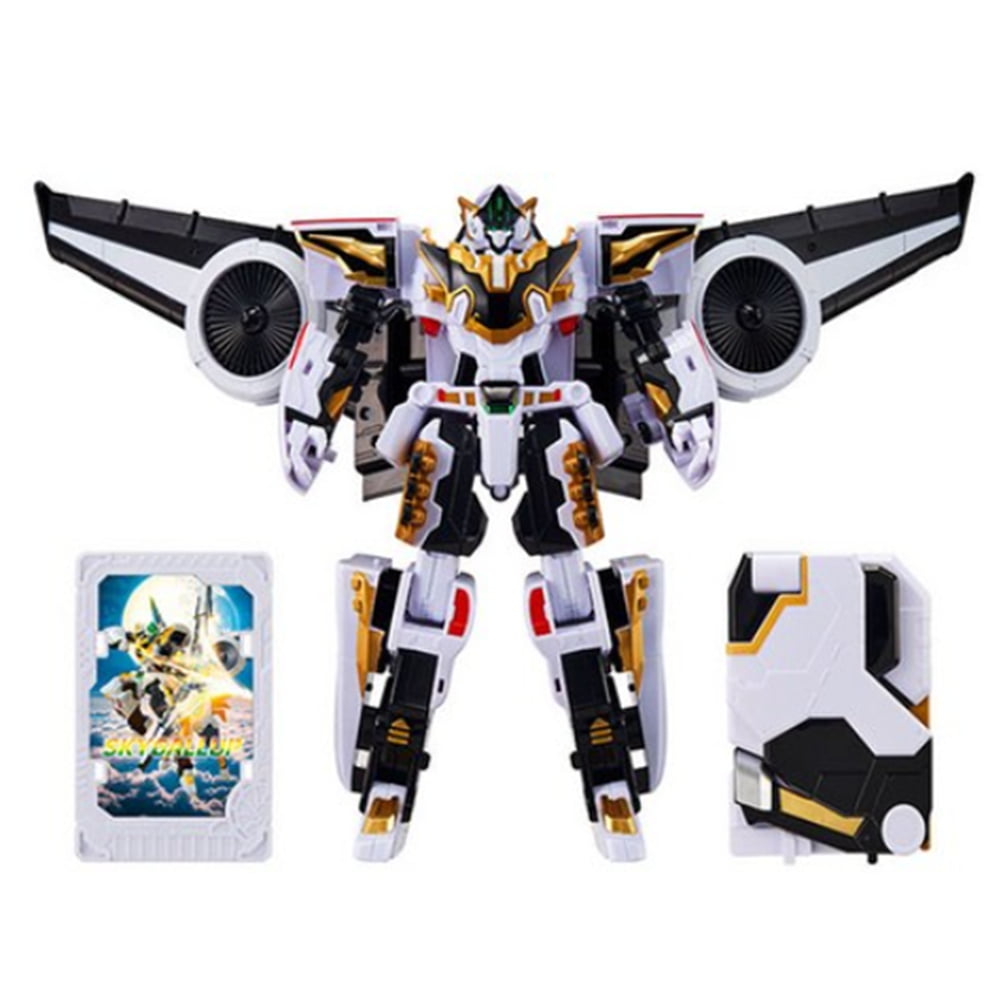 SAMG Metal Cardbot S Sky Gallop Transforming Robot Toy