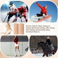 thumbnail image 5 of Cross Ankle Gel Sleeves Padded Skate Socks Skateboard Accessories Ankle Pads Ankle Compression Sleeve Ankle Protector Brace for Skating Riding Ski Ankle Protection Foot Support Socks, 5 of 5
