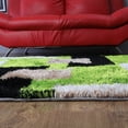 thumbnail image 3 of Rugsotic Carpets Hand Tufted Shag Polyester Eco-Friendly Area Rugs - 9'x12', Rectangle, Green Beige, Plain Solid Design, High Pile Handmade Anti Skid Rugs for Living Room, Bed Room K00012, 3 of 8