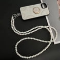 thumbnail image 2 of Cordón para teléfono móvil con cadena ajustable, con cuentas de perlas sintéticas, correa para el cuello, antipérdida, para funda de teléfono, accesorios, 2 of 8