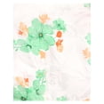 thumbnail image 6 of Sunny Fashion Girls Floral Peplum Dresses Tulle Green And White Short Cap Sleeve 8 Years, 6 of 6