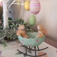 thumbnail image 3 of LAMIRO Easter Bunny Candy Dish, Easter Serving Dish, Decorative Bowls Spring Indoor Home Decor Bunny Figurines Rabbit Candy Dish Serving Bowl - Home Decor Centerpiece Bunny Collectible Figurines, 3 of 7