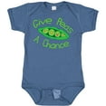thumbnail image 3 of Inktastic Give Peas a Chance. Boys or Girls Baby Bodysuit, 3 of 5