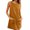 B243 Orange sundresses for women clearance under $5, variant on Women Dresses Under $10! Xqxayjr Women's Corduroy Overall Dress Round Neck A Line Skirtall Jumper Mini Dress Pinafore with Pockets