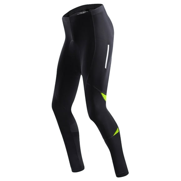 Pantalons de Cyclisme pour Hommes avec Chaleur en Peluche Rembourrage 3D Anti-transpiration Respirant pour l'équitation d'hiver Pantalons de VTT pour Hommes