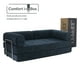 thumbnail image 5 of Sofá Cama De Espuma Sellada Al Vacío 2 Plazas Japandi Tenka Navy Blue, 5 of 6