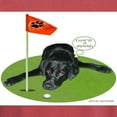 thumbnail image 3 of CafePress - Black Lab Golfer Ash Grey T Shirt - Mens Comfort Colors Shirt, 3 of 5