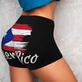 thumbnail image 5 of Women Yoga Shorts Puerto Rico Flag Workout Shorts Fitness quick-dry Ladies Yoga Gym Running Short Pants, 5 of 7