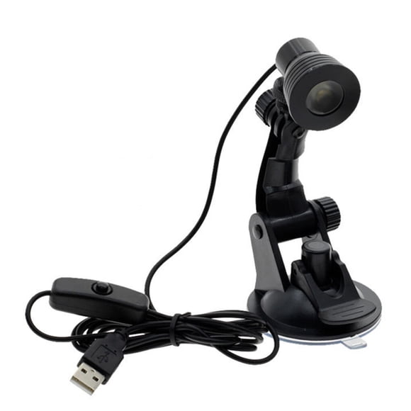 Advancent Lámpara LED de escritorio con ventosa, protección ocular, luz de lectura, iluminación USB para dormitorio, luz naranja no regulable Iluminación y accesorios No regulable Violeta