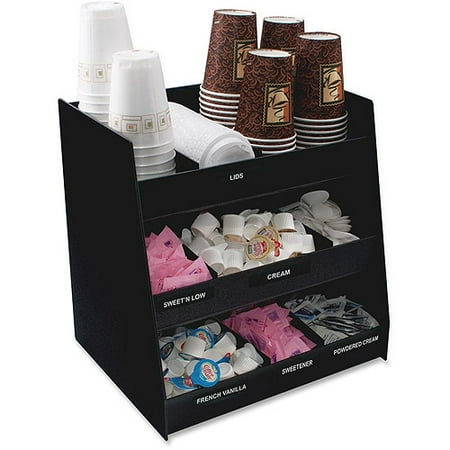 Office Coffee Condiment Organizer