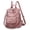 Pink, variant on Ecetana Women Backpack Purse PU Leather Designer Anti-theft Travel Backpack Fashion Shoulder Handbag