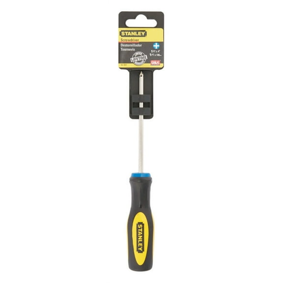 Stanley  No. 1   x 4 in. L Phillips  Screwdriver  1 pc.