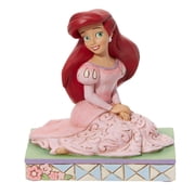 Jim Shore Confident & Curious - One Figurine 3.5 Inch, Resin - Ariel Personality Pose Disney 6013073