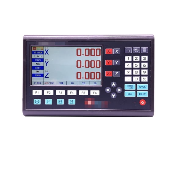 Complete Set 3 Axis LCD Digital Readout With 3 Pieces 0-1000mm Glass Linear Scale Encoder Sensor For Milling Lathe YH800-3 ,Convenient for Operation