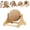 windmill, variant on Cat Scratcher with Wood Scratching Ball, Cat Scratcher with Ball, Cats and Kittens Indoor Toy for Claw Care and Exercise,Round Scratching Board Balls Interactive Cats Pet Supplies