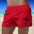 thumbnail image 2 of Kcolen Mens Swim Trunks 7 Inch Inseam Gradient Beach Shorts Lightweight Swimsuit Men Mens Swim Trunks Summer Beach Loose Fit Swimming Shorts for Men, 2 of 4
