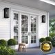 thumbnail image 2 of Luminaria para Exterior Slypadan 38 cm Negro Mate Impermeable, 2 of 8