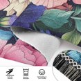 thumbnail image 6 of Yayeee Runner Rug for Bedroom 2'x6' Machine Washable Hallway Non Slip Mat, Vibrant Pink Floral Pattern, 6 of 8