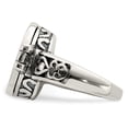 thumbnail image 5 of Auriga Fine Jewelry 925 Sterling Silver 18mm Locket Ring Size 7 for Women, 5 of 6